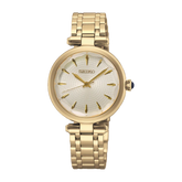 Seiko Quarz Goldton Damenuhr - SRZ554
